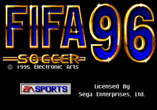 Заставка игры FIFA Soccer 96